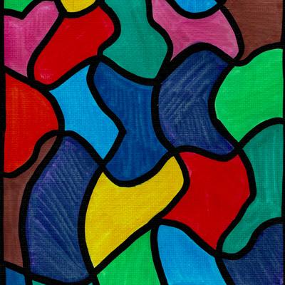 Left Foot, a painting by Sascha Roae