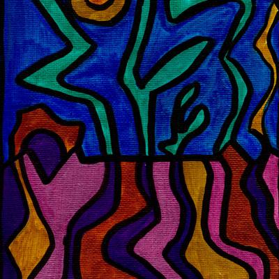 The Salt Garden, a painting by Sascha Roae