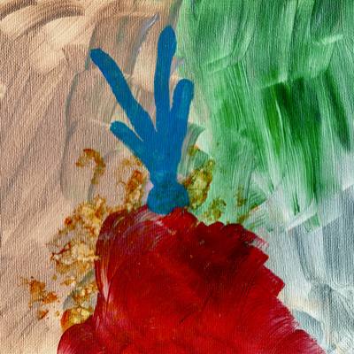 The Fruit behind a Wicked Tree, a painting by Sascha Roae